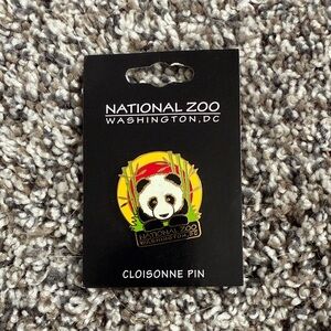 National Zoo Panda Cloisonné Pin